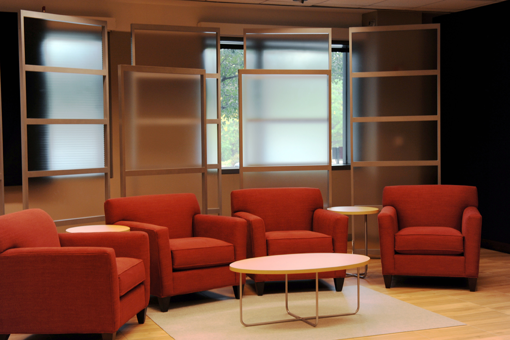 Vanguard branded video stage environment