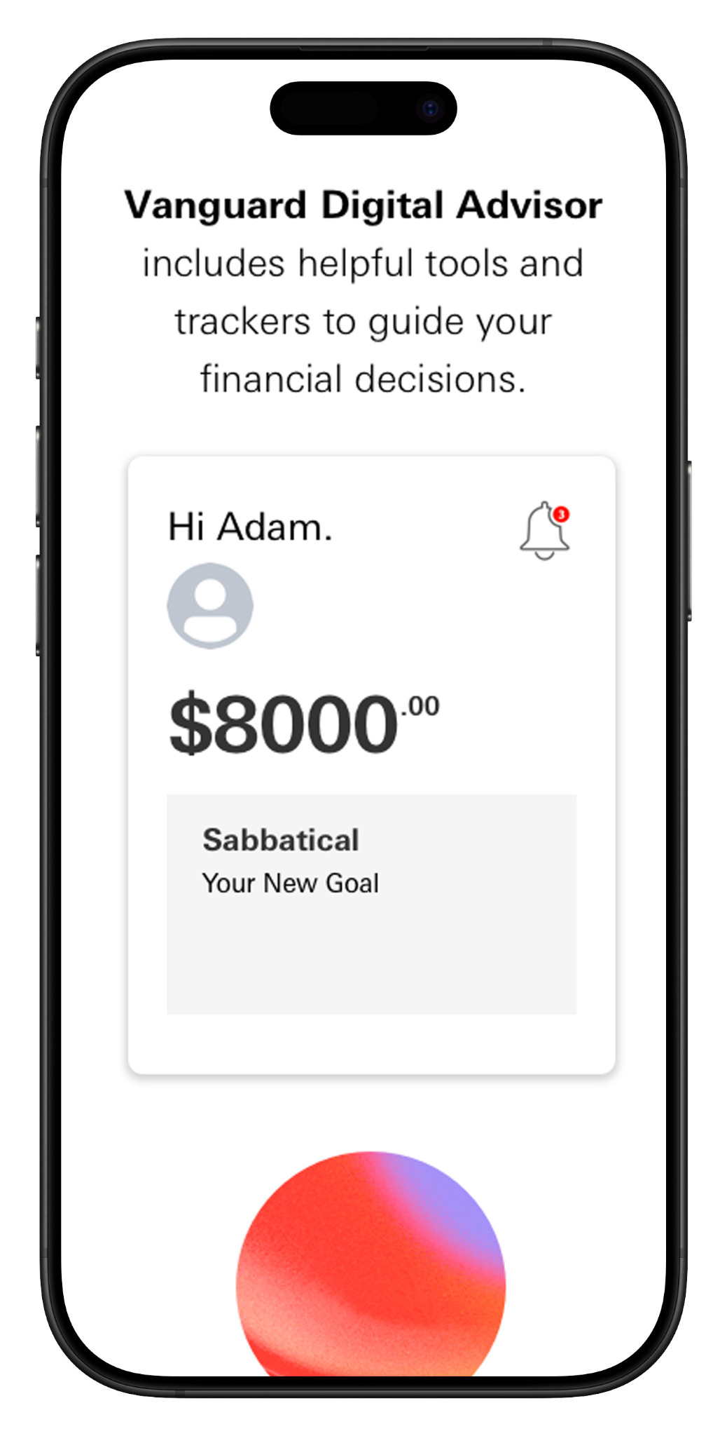 Vanguard mobile experience